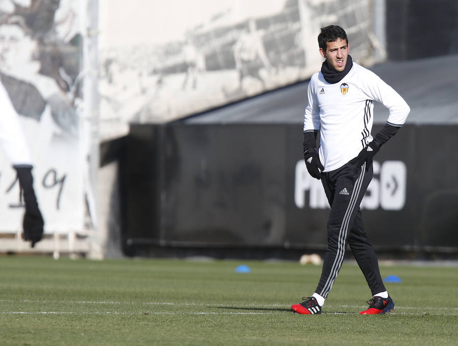 Fotos del entrenamiento del Valencia CF