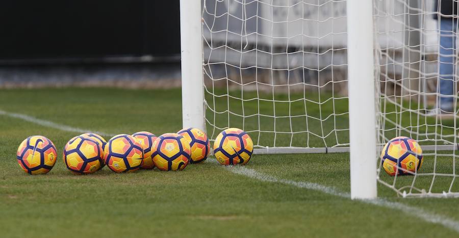 Fotos del entrenamiento del Valencia CF