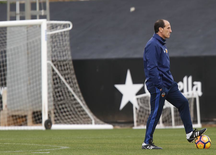 Fotos del entrenamiento del Valencia CF