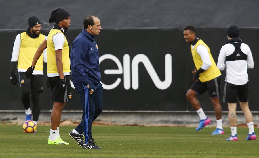 Fotos del entrenamiento del Valencia CF