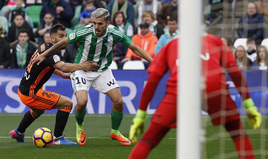 Fotos del encuentro disputado entre el Betis y el Valencia