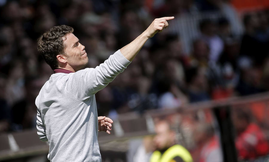 Fotos del encuentro disputado entre el Valencia CF y el Sporting