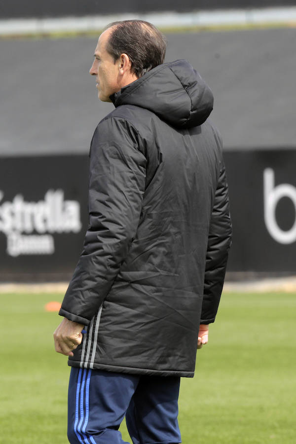 El último entrenamiento de la semana para el Valencia CF, en imágenes