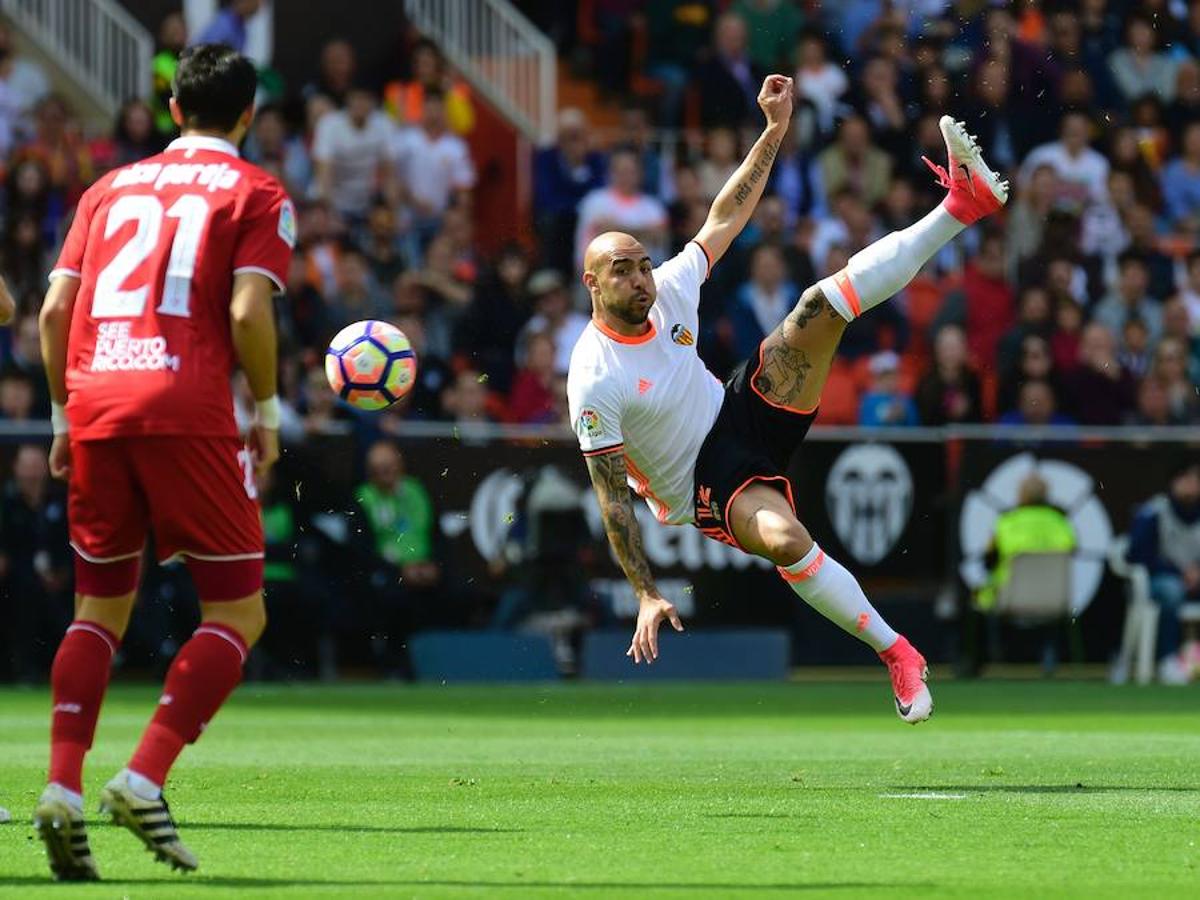 Fotos del partido Valencia-Sevilla en Mestalla