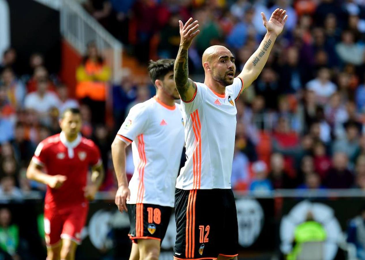 Fotos del partido Valencia-Sevilla en Mestalla