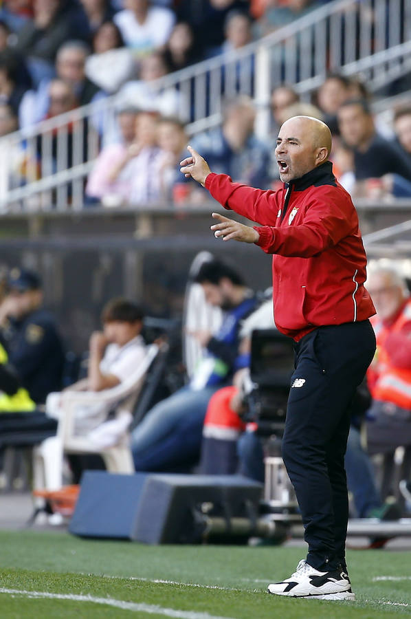 Fotos del partido Valencia-Sevilla en Mestalla