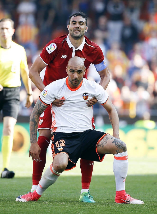 Fotos del partido Valencia-Sevilla en Mestalla