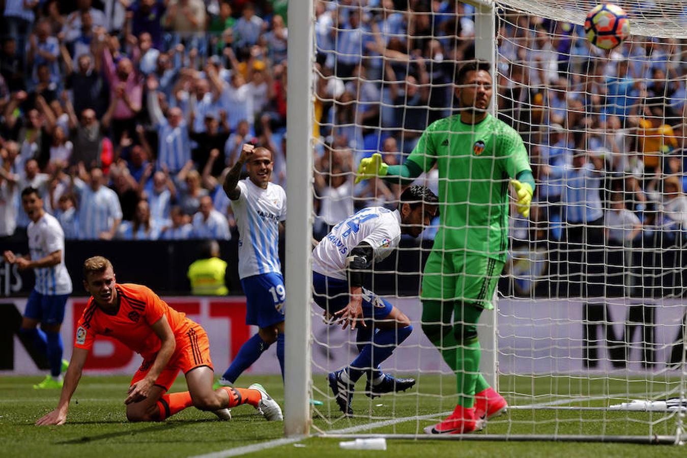 Fotos partido Málaga-Valencia