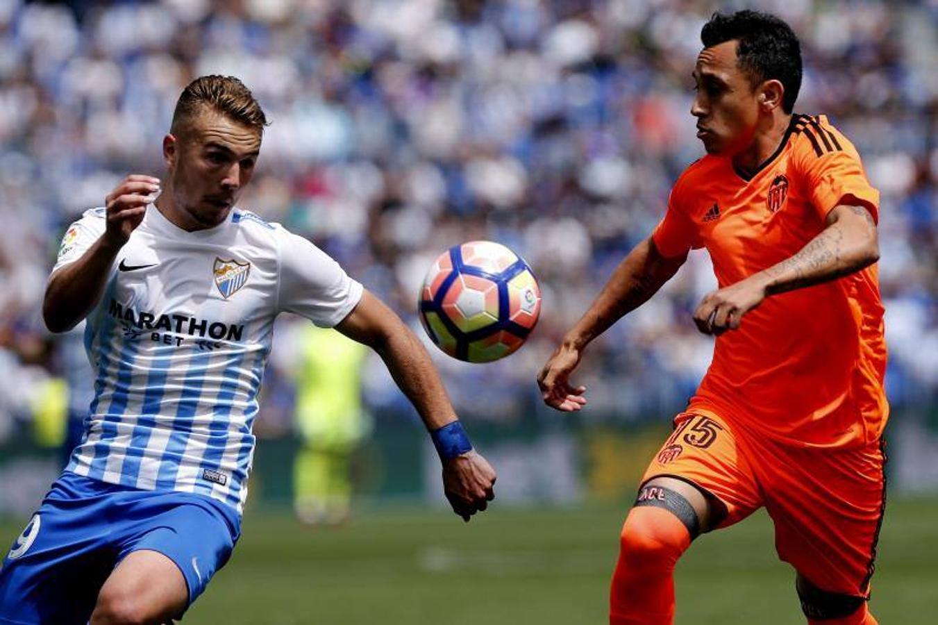 Fotos partido Málaga-Valencia