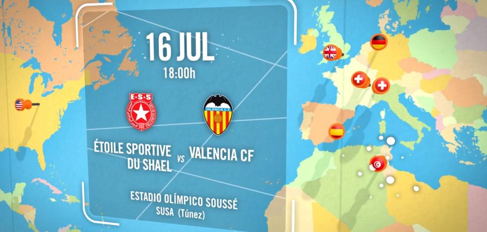 Suspenden el amistoso del Valencia CF en Túnez por deserción de varios jugadores