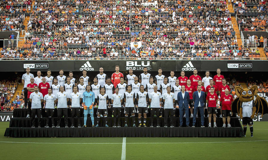 Fotos de la presentación del Valencia CF