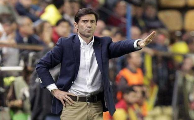 Marcelino: «Vamos a seguir haciendo rotaciones porque todos los chavales están fenomenal»