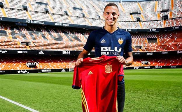 El valencianista Rodrigo Moreno, convocado por la selección española