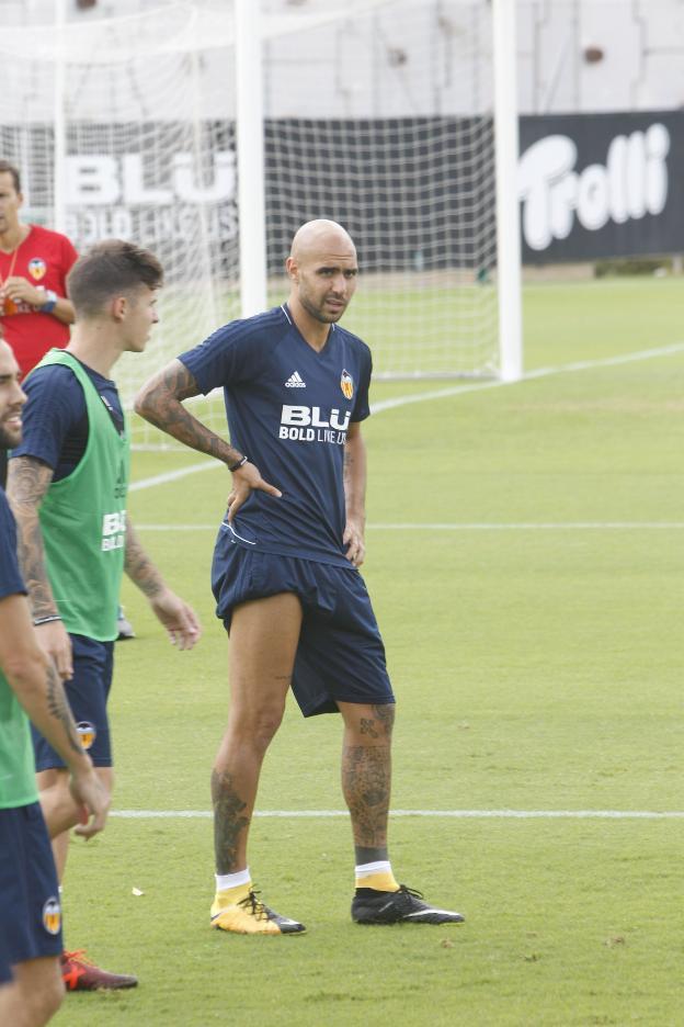 Simone Zaza se lleva un buen susto