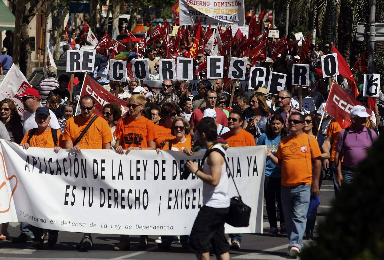 Manifestación del 1 de mayo