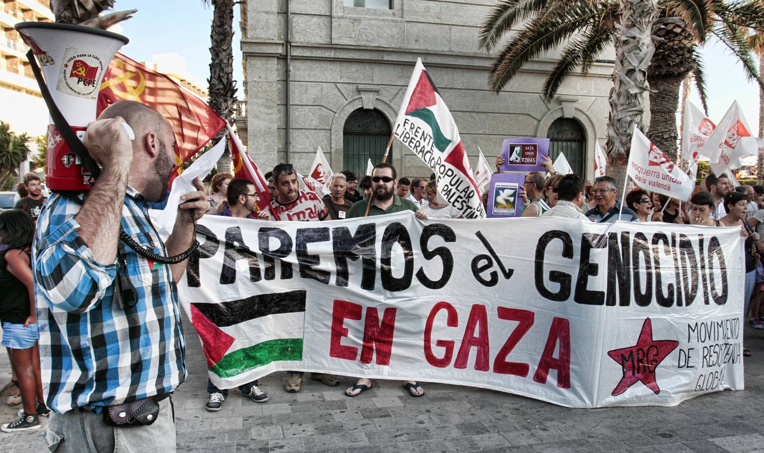 Apoyo a Palestina desde Alicante