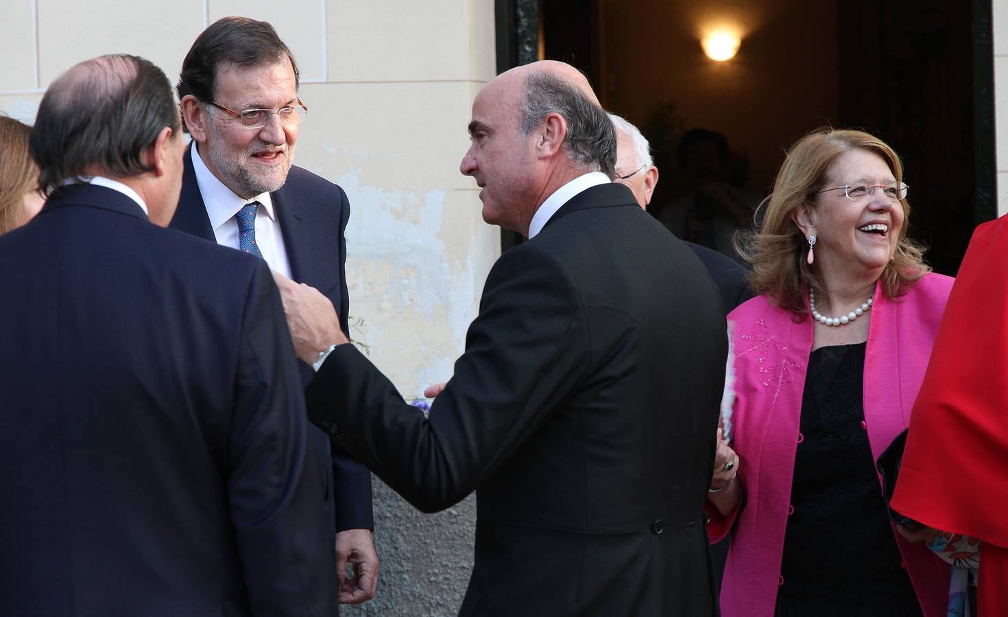 Boda de la hija de De Guindos en La Granja de San Ildefonso de Segovia