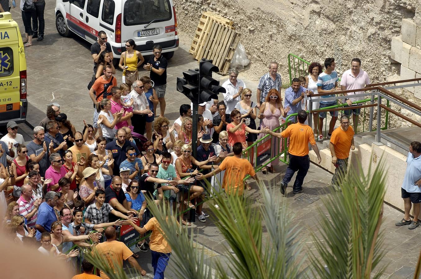 Última mascletá de las Fiestas de Elche