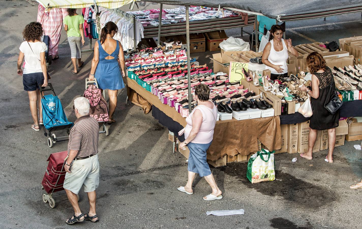 Mercadillo de Teulada en Alicante