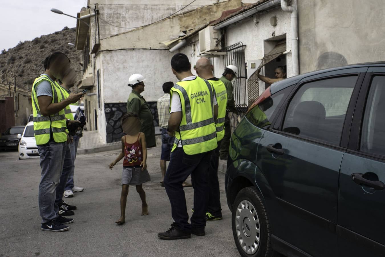 Operativo en el barrio de El Rincón de Redován