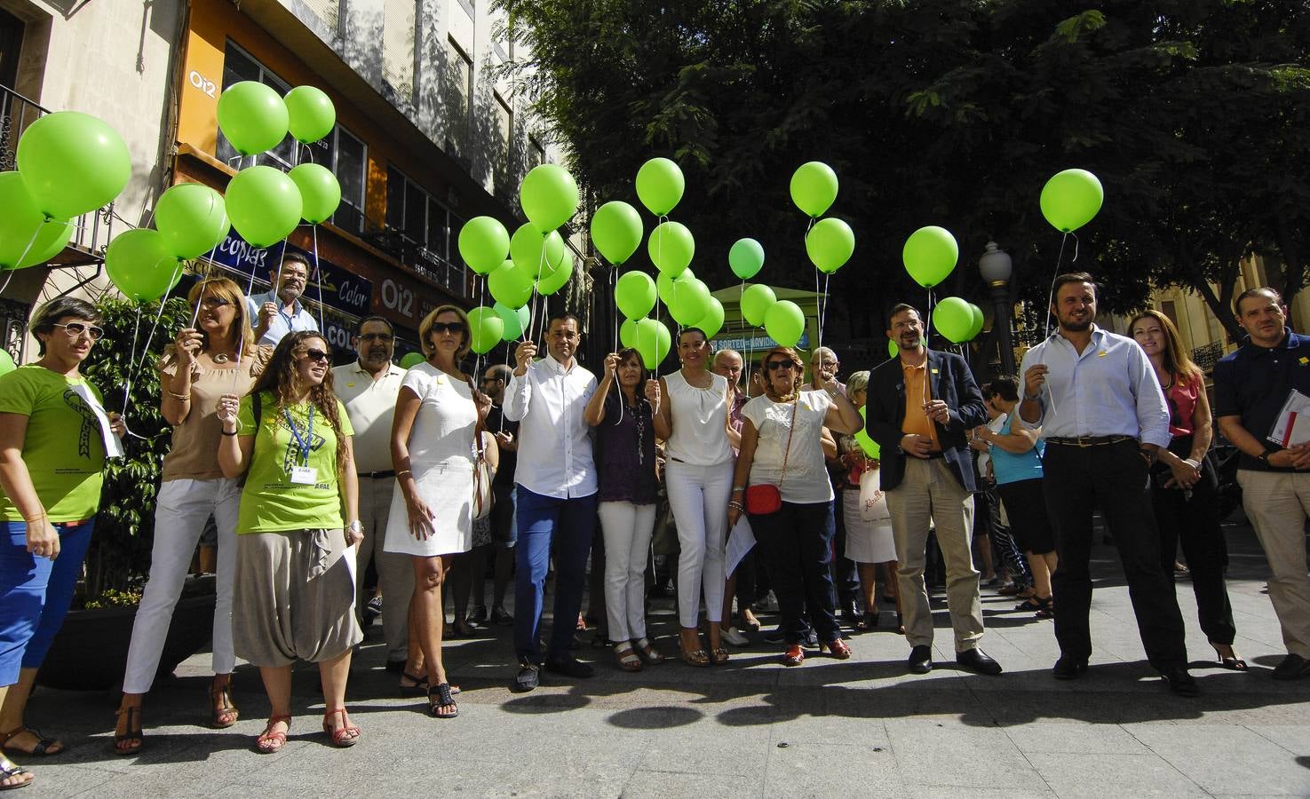 Lectura de un manifiesto por el Día Mundial del Alzheimer en Elche