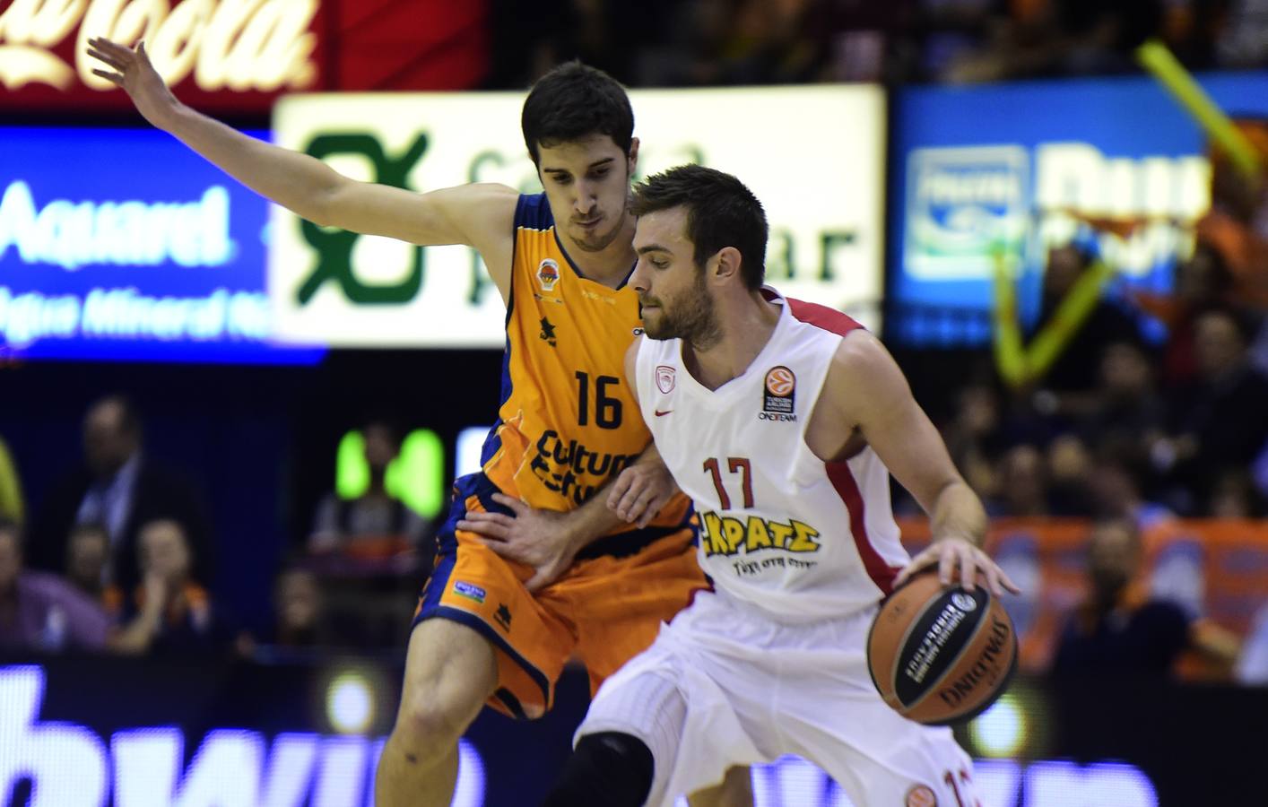 Las mejores imágenes del Valencia Basket-Olympiacos de Euroliga