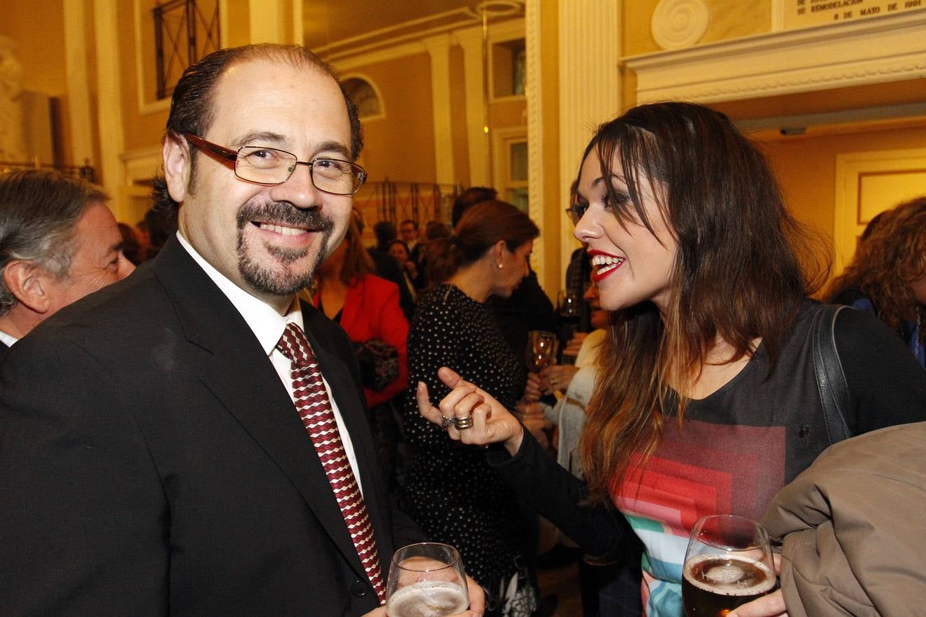 Momento del cóctel en los VI Premios Web de la provincia de Alicante