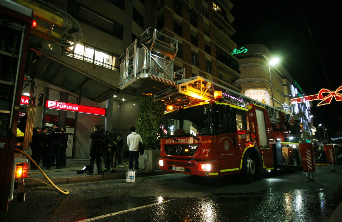 Incendio en una vivienda de Avenida Maisonnave