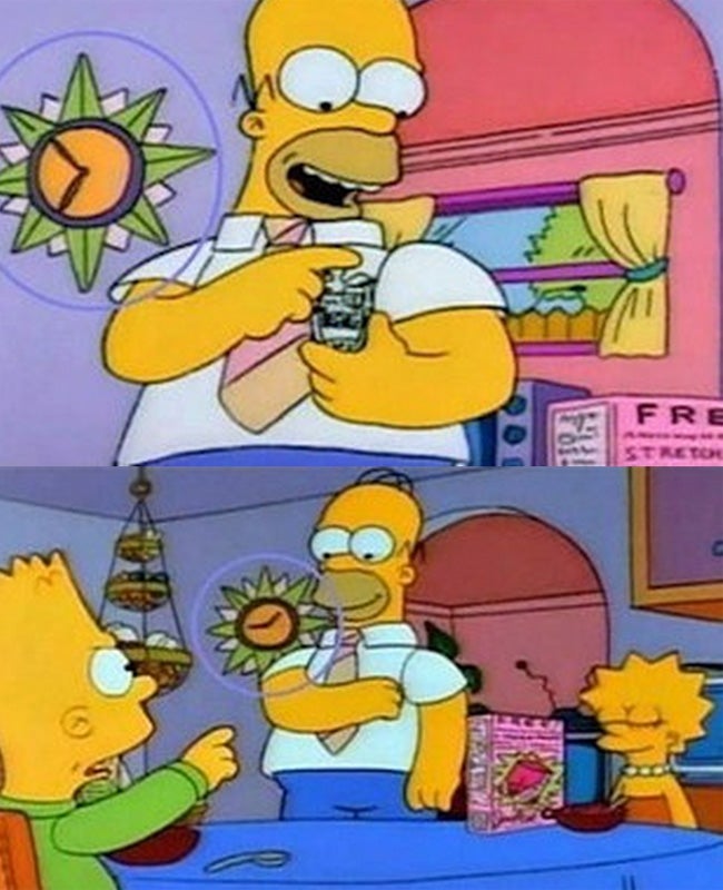 15 errores en Los Simpsons