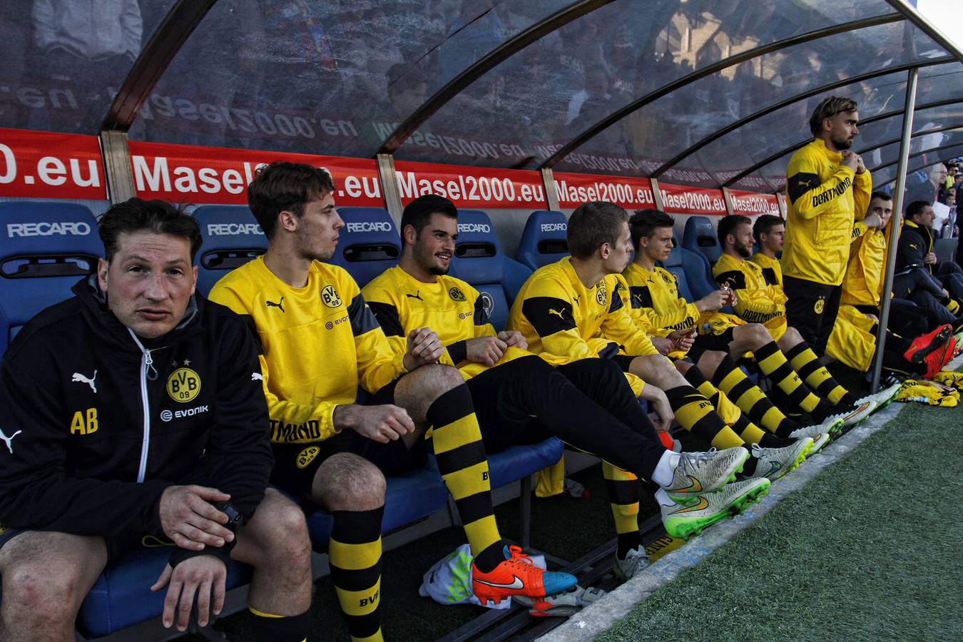 Partido entre Borussia Dortmund contra Steaua Bucarest