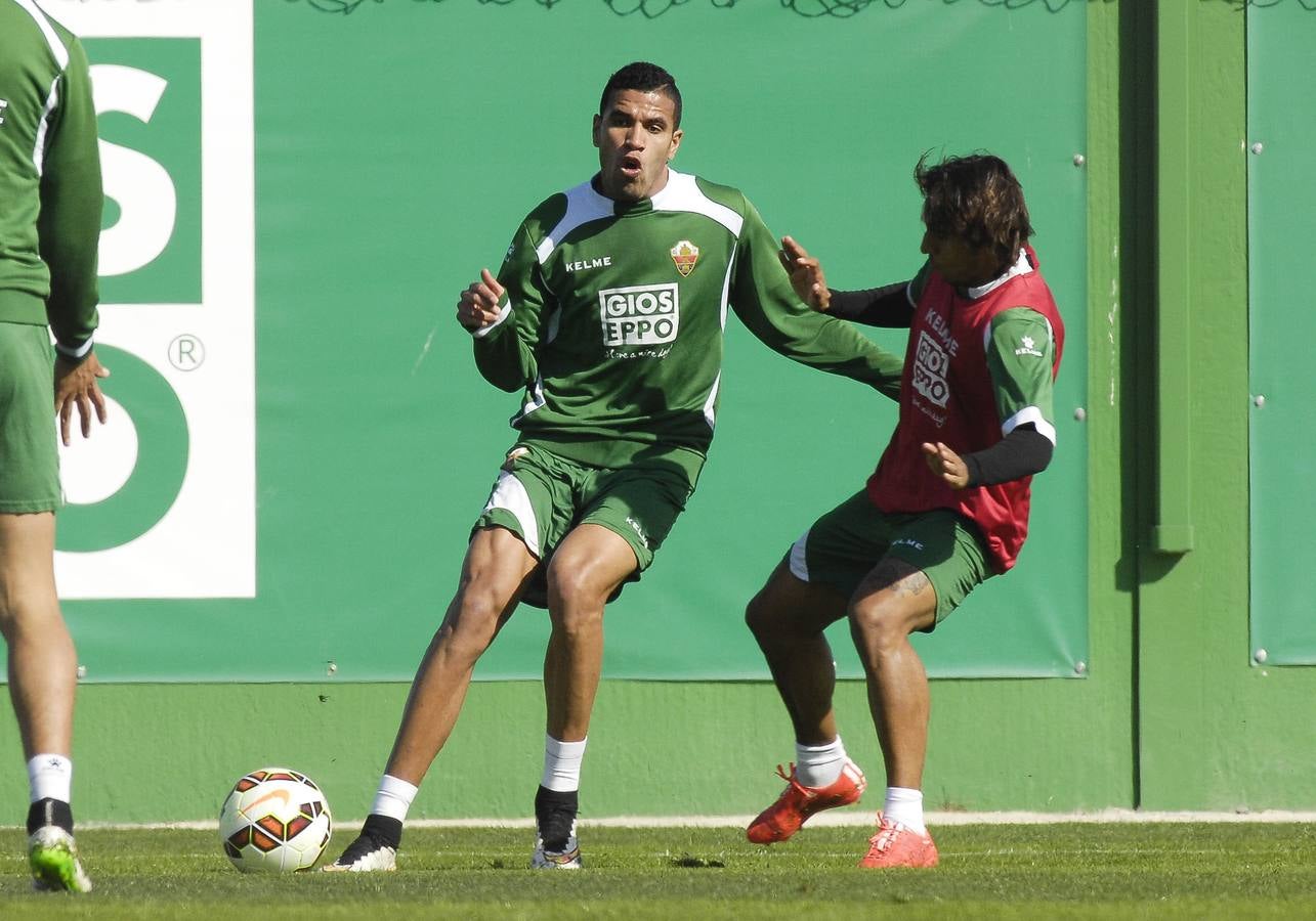 El Elche se prepara para el Sevilla