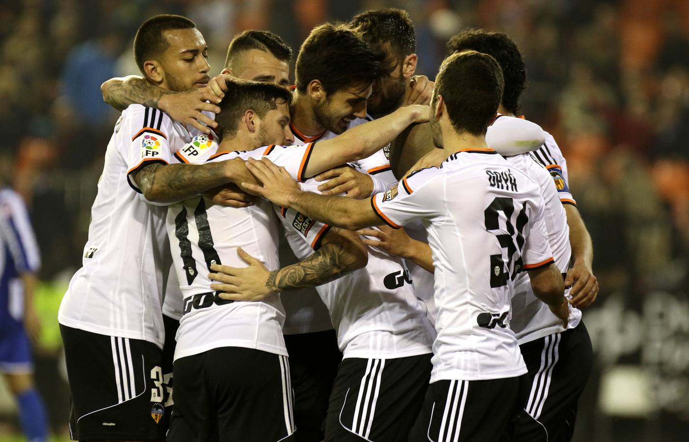 El Valencia CF - Deportivo de La Coruña en imágenes