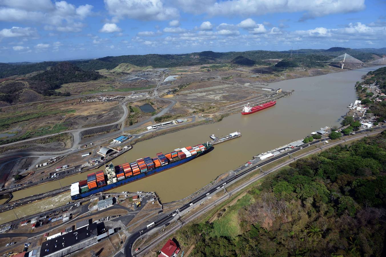 Espectaculares imágenes del Canal de Panamá