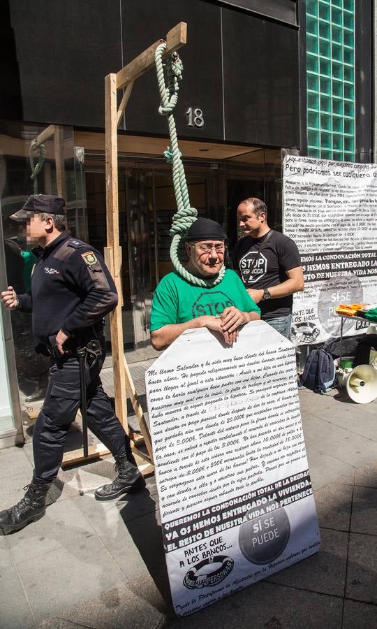 Protesta de la PAH en Alicante