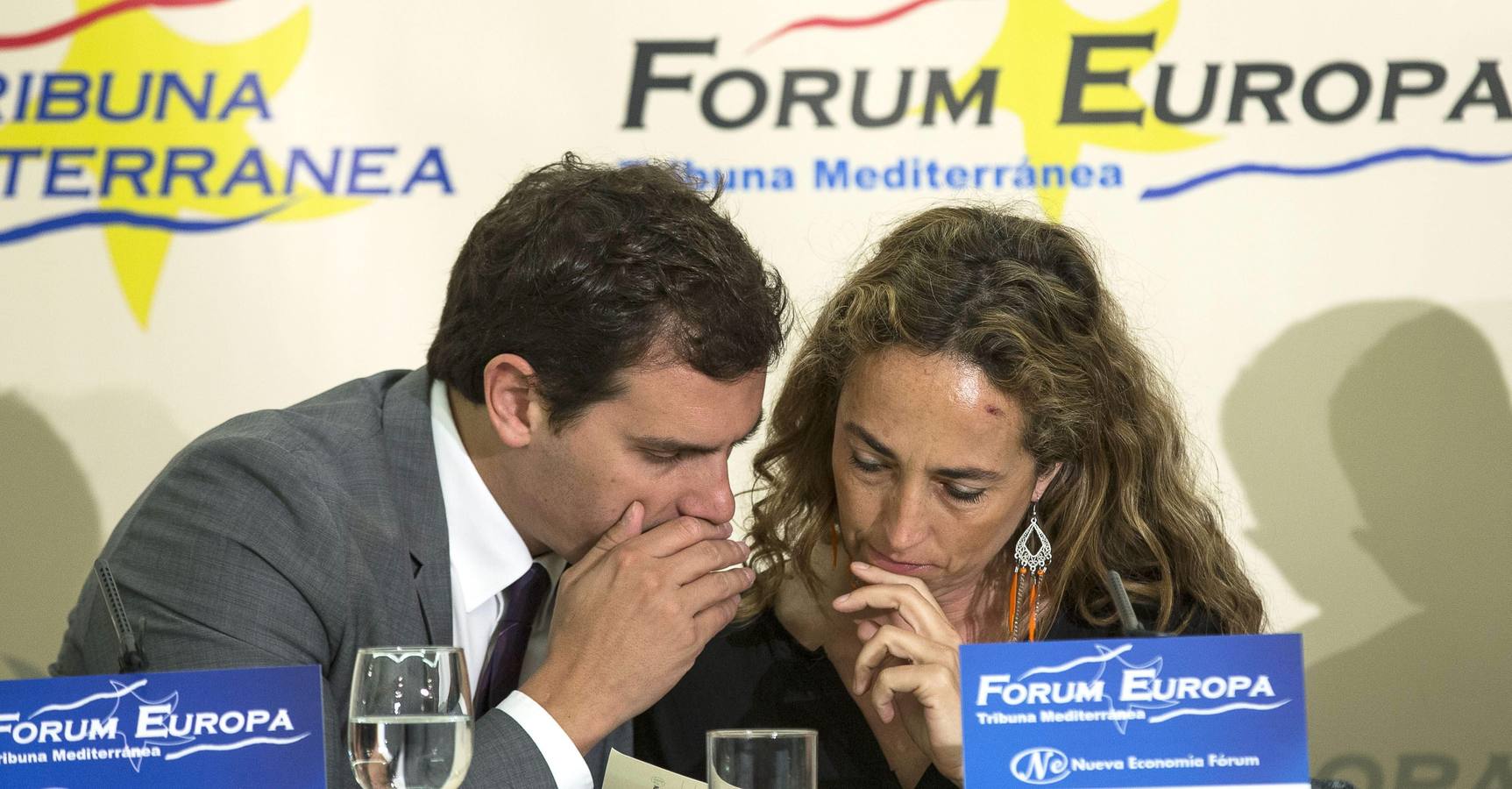 Albert Rivera, líder de Ciudadanos, en Valencia