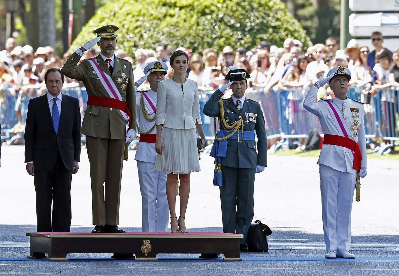 Los Reyes presiden el acto central del Día de las Fuerzas Armadas