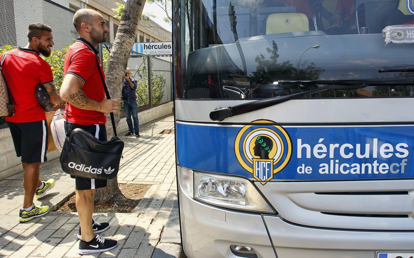 El Hércules pone rumbo a Cádiz