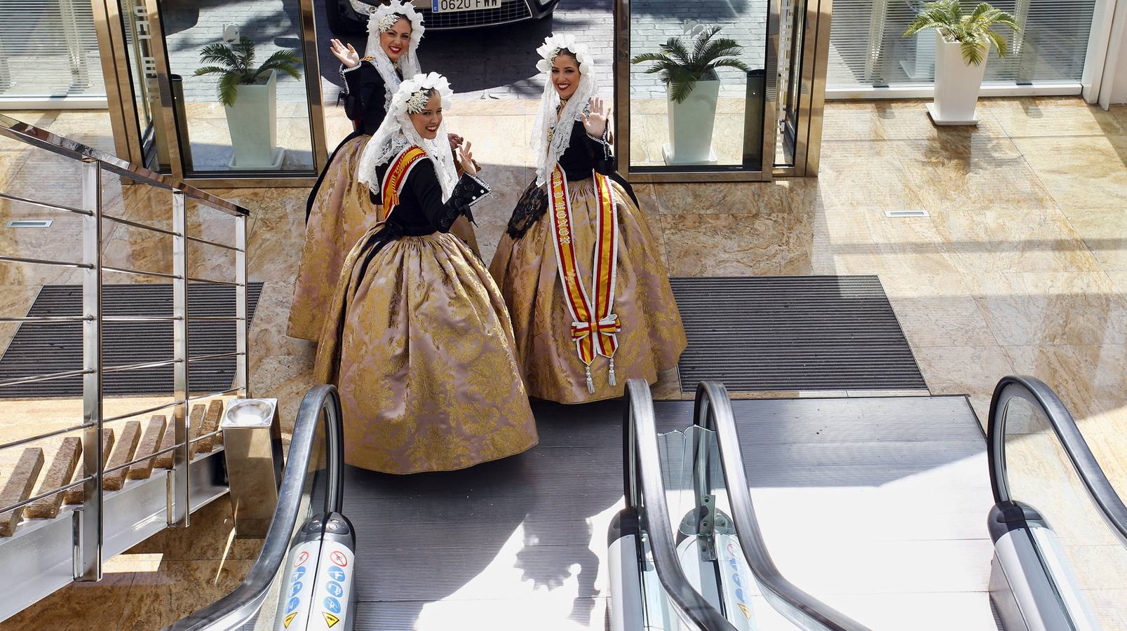 La Bellea y sus Damas se instalan en el hotel Portamaris