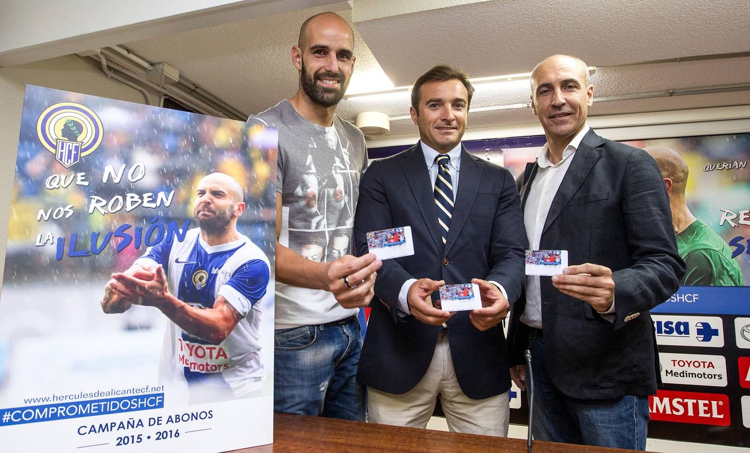 Presentación de la campaña de abonos del Hércules