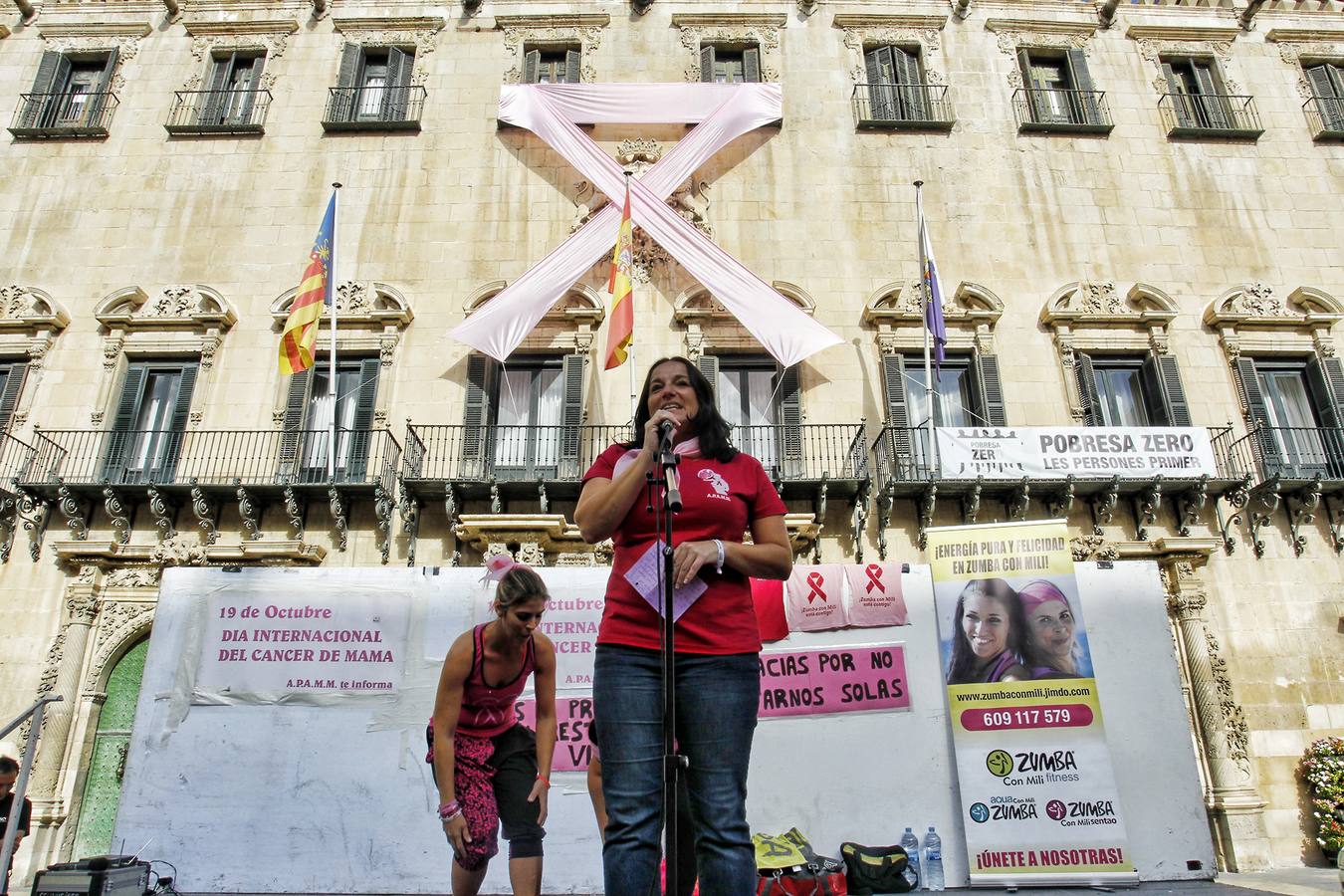 Unidas contra el Cáncer de Mama en Alicante