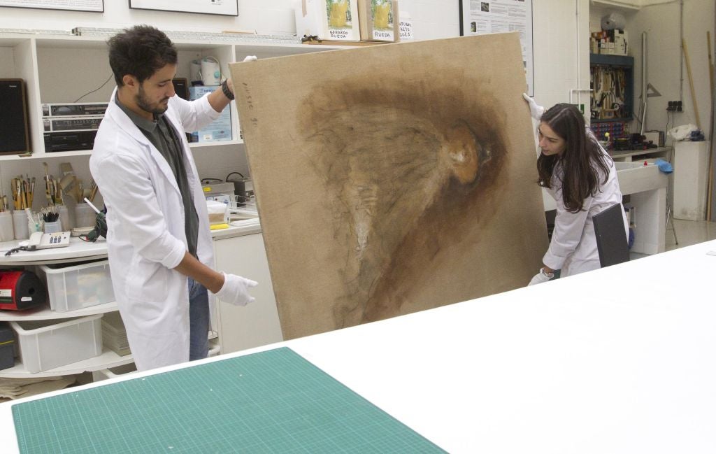 Obras fuera del alcance del público