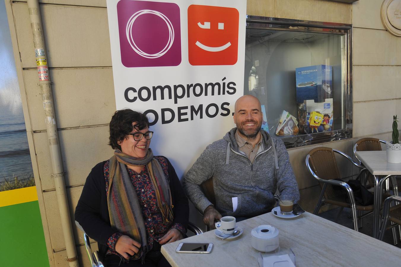 Presentación en la Junta Electoral de las listas de Compromis-Podemos