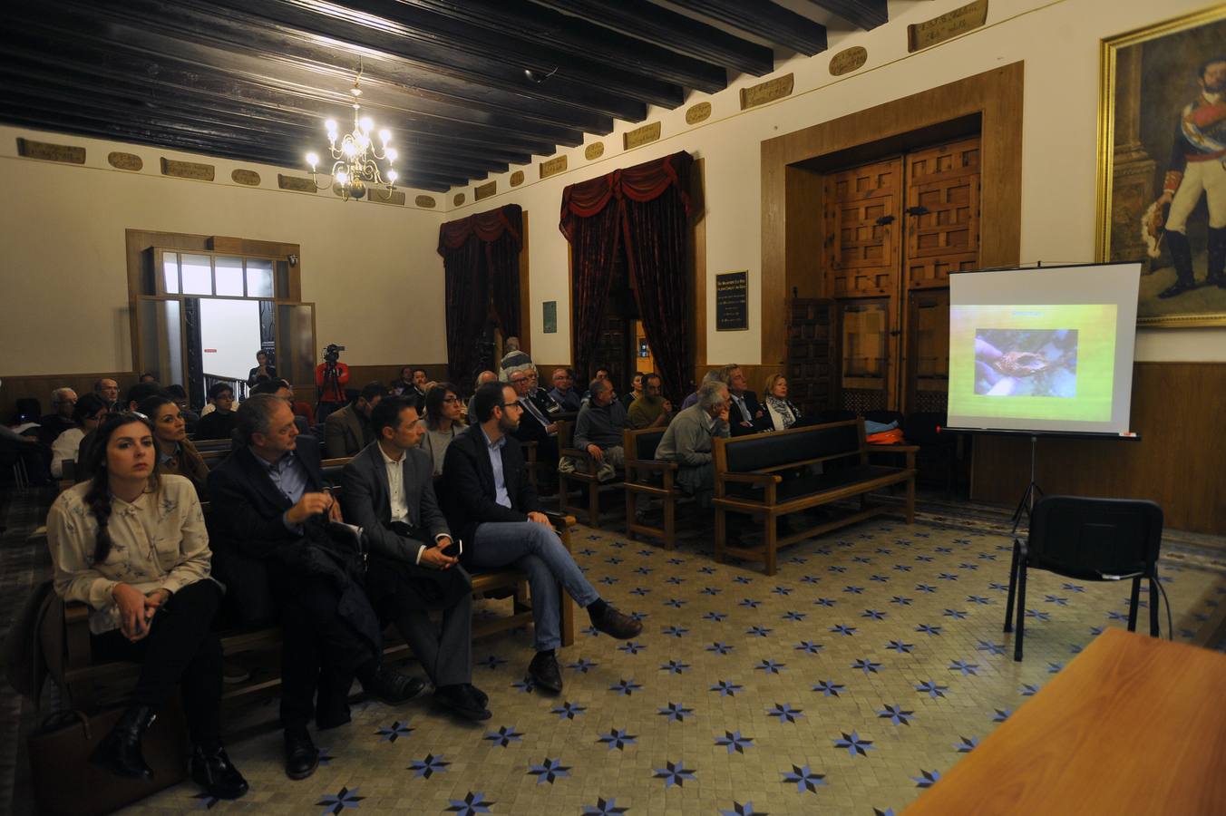 Vicent Marzà ha estado presente en la reunión del patronato del Palmeral