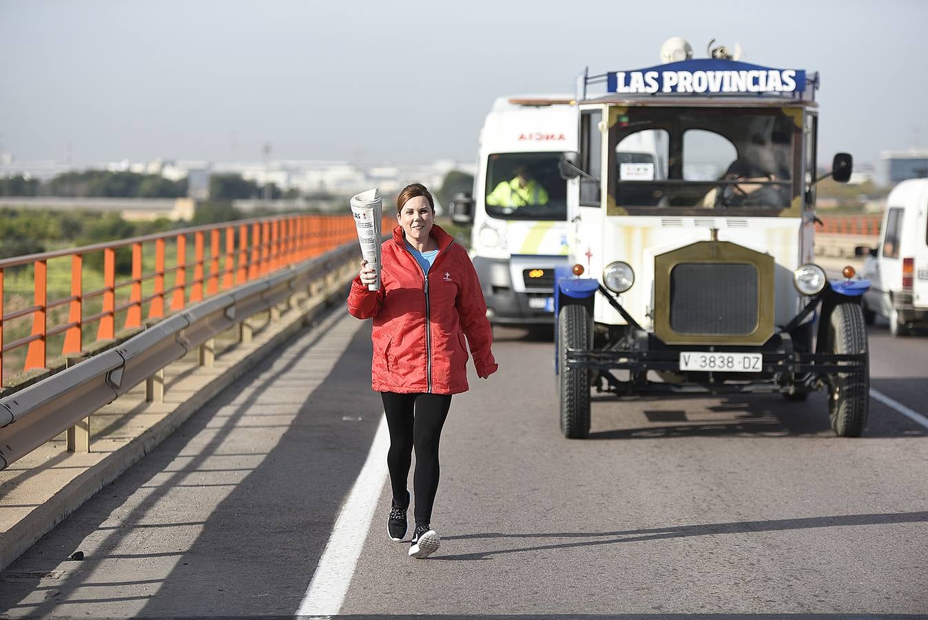 Cuarta etapa de la carrera de relevos de LAS PROVINCIAS