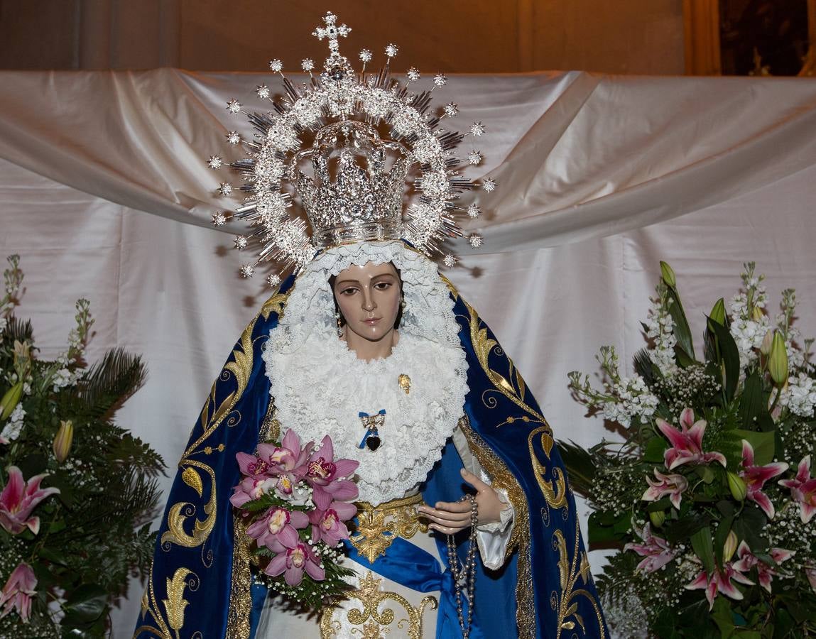 Presentación de la Virgen de la Alegría en Alicante