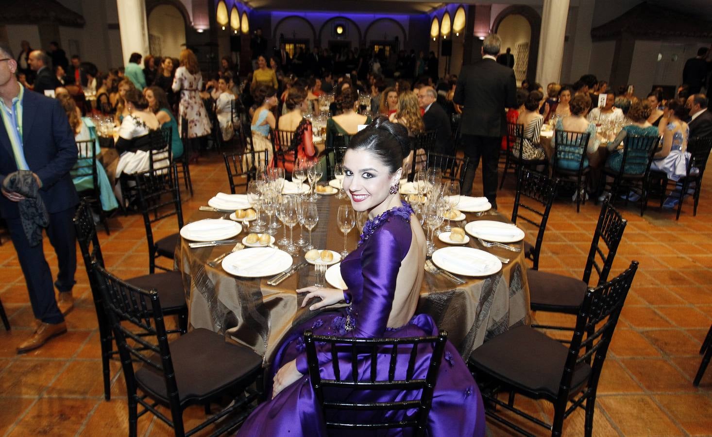 Cena de gala de las candidatas a Bellea del Foc