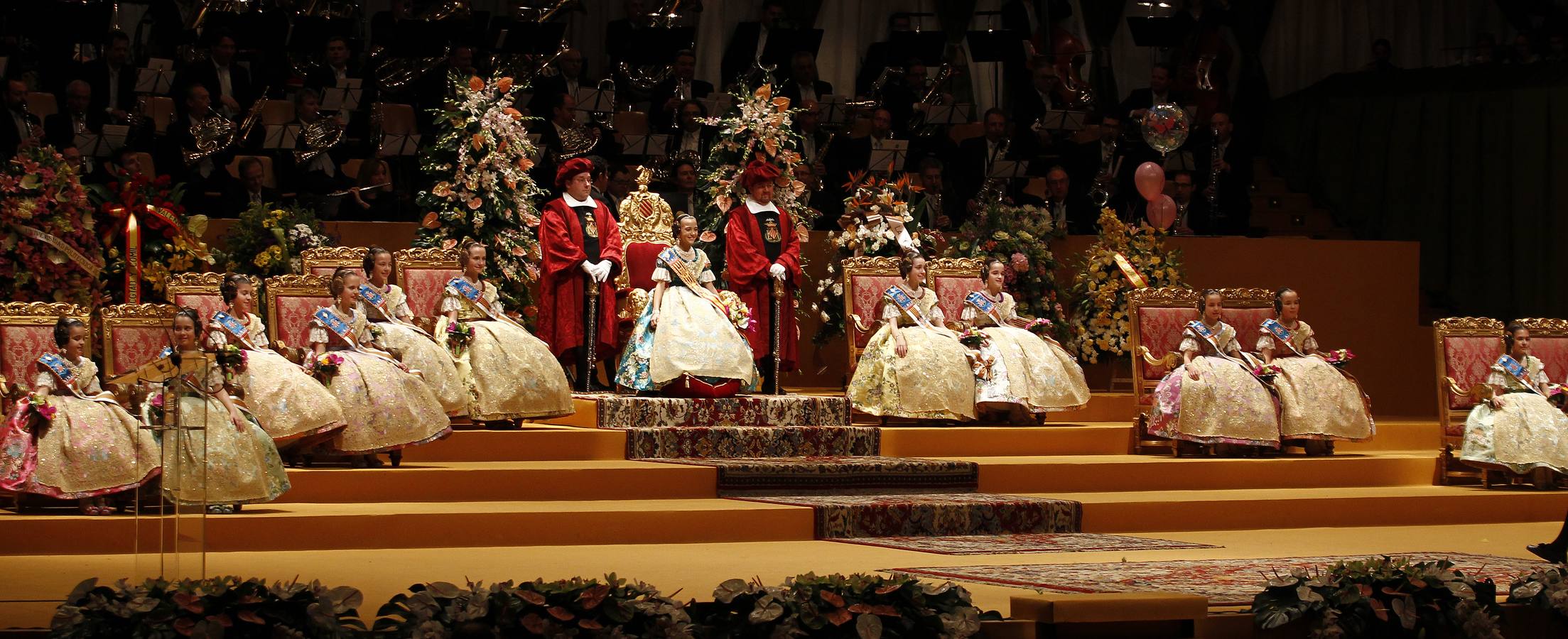 Exaltación de la fallera mayor infantil de Valencia