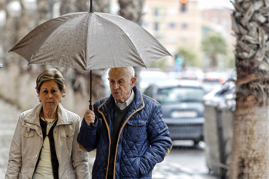 Día lluvioso en Alicante