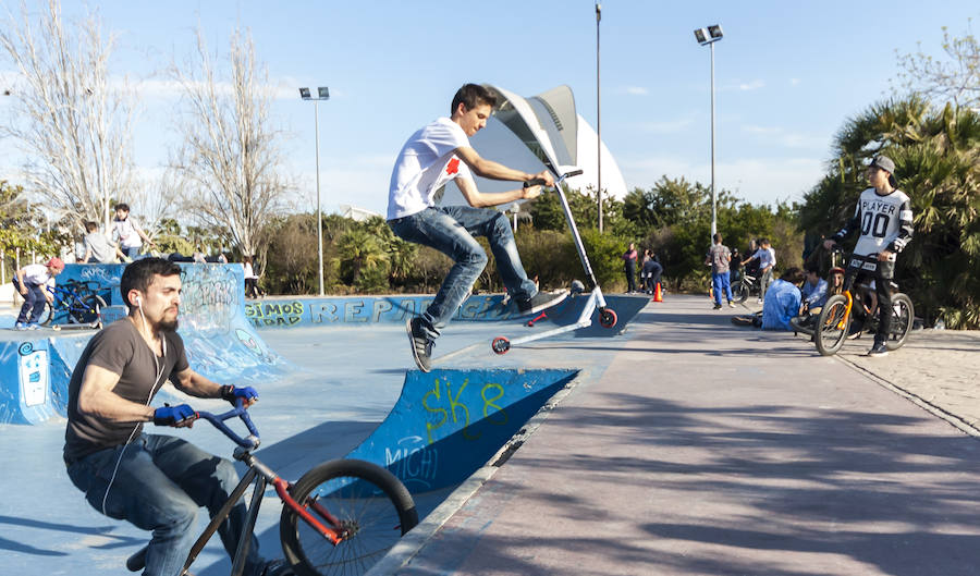 Skate y BMX en el río