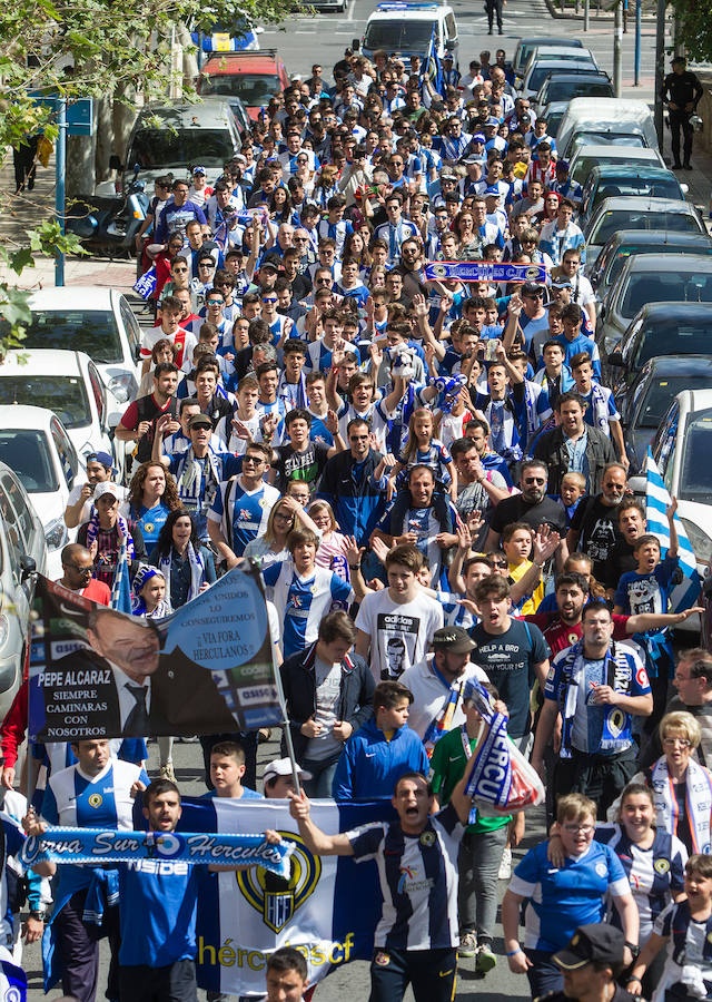 Penúltimo partido del Hércules en esta temporada